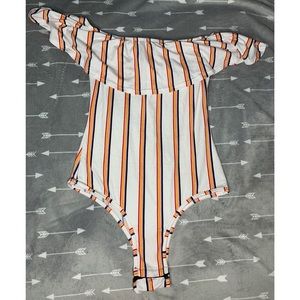 Off shoulder bodysuit